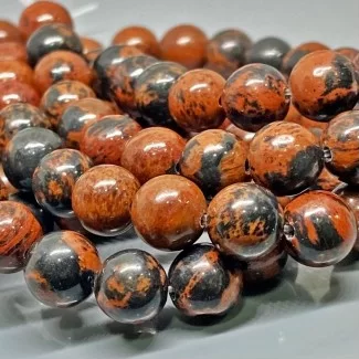 Natural Mahakoni 8mm Smooth Round AAA Grade Gemstone Beads Strand