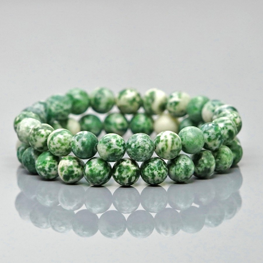 Tree Agate Bracelet, Crystal Bracelet, Healing Crystals, Reiki Chakra  Healing, Gemstone Bracelet, Beads Bracelet, Natural Precious Stones - Etsy