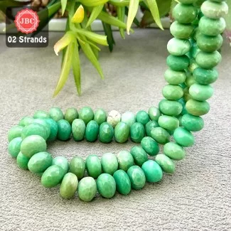 Chrysoprase 9-11mm Faceted...